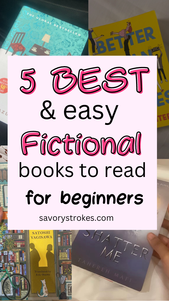 Easy Fictional Books to read this for beginners