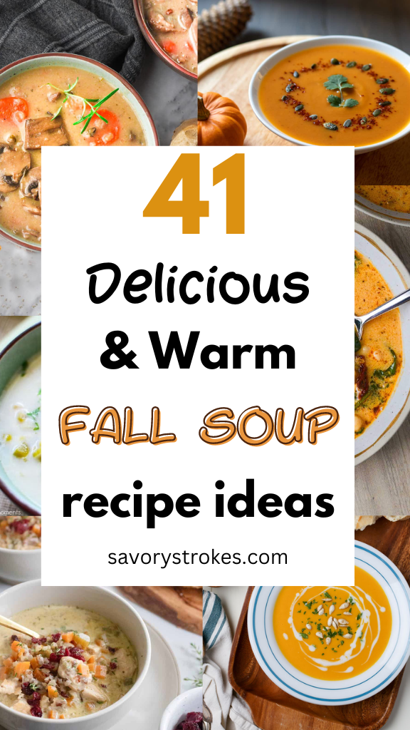 Fall Soup Recipe Ideas